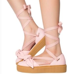Puma X Fenty Rihanna Bow Creeper Sandal size 9